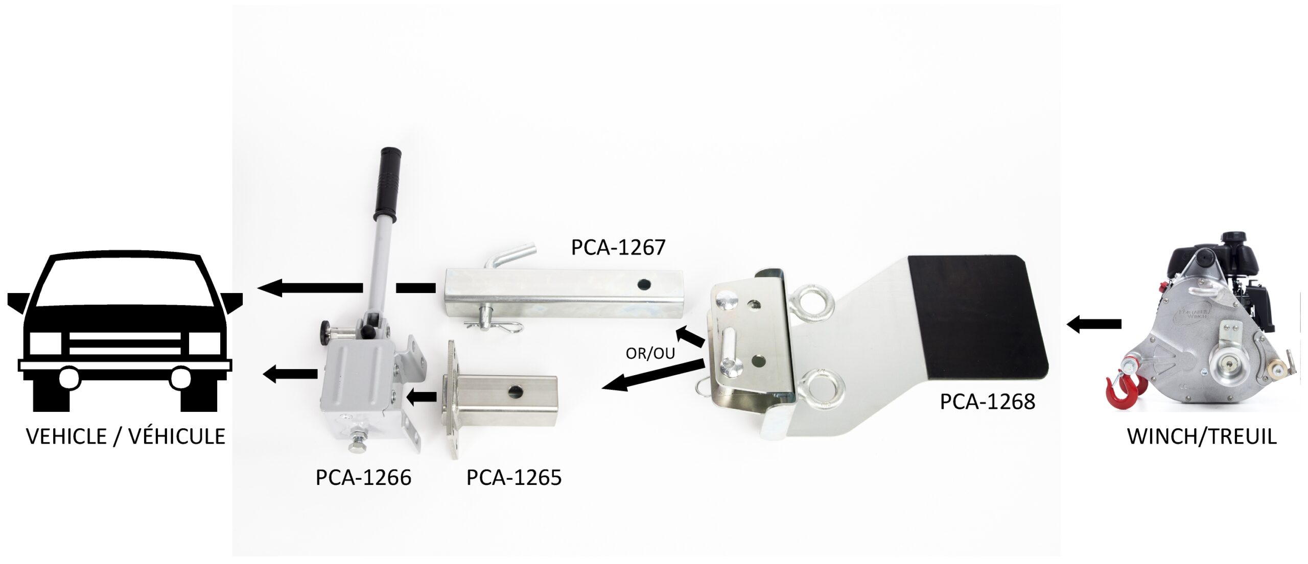 winch support plate