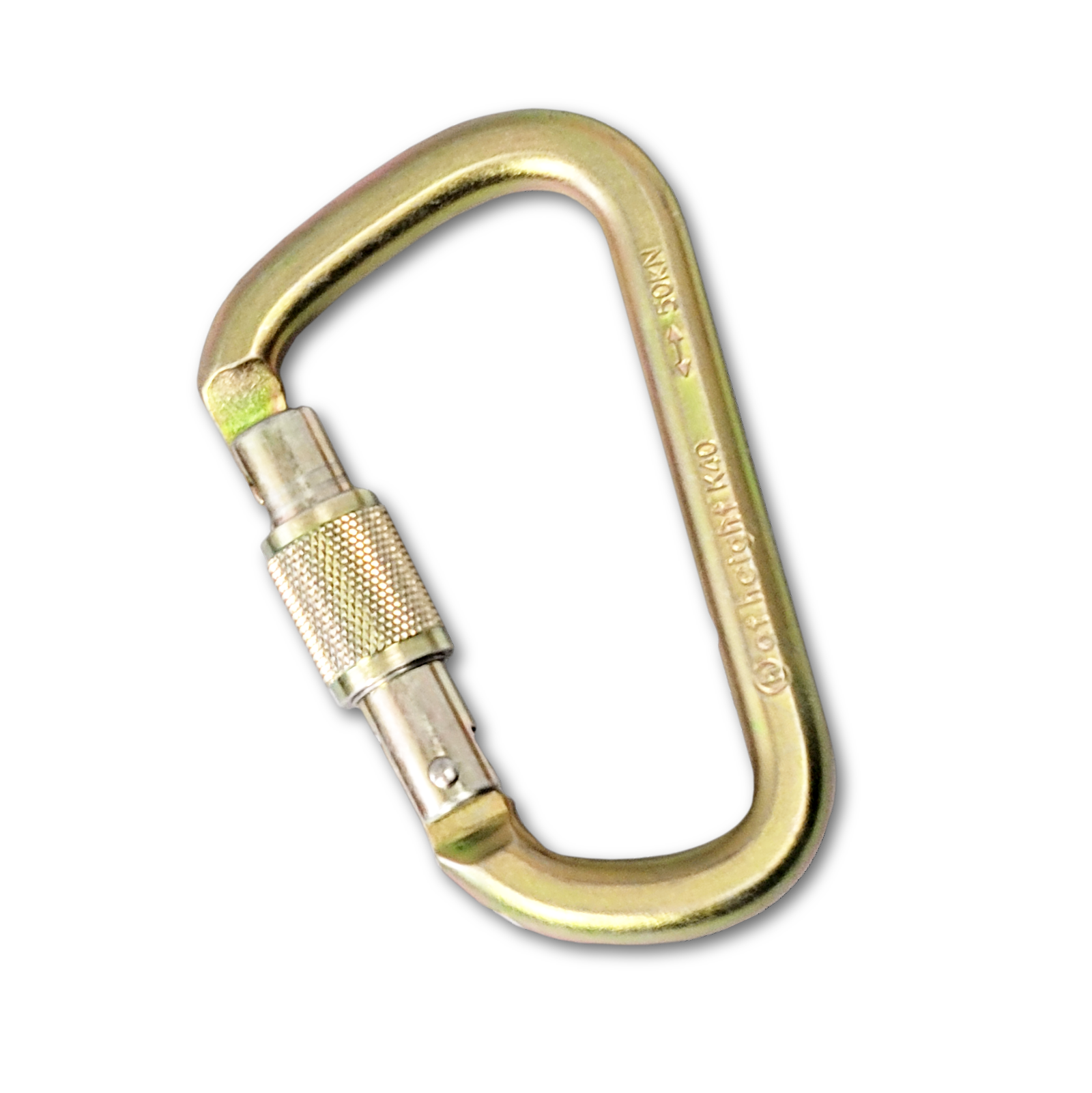 steel locking carabiners